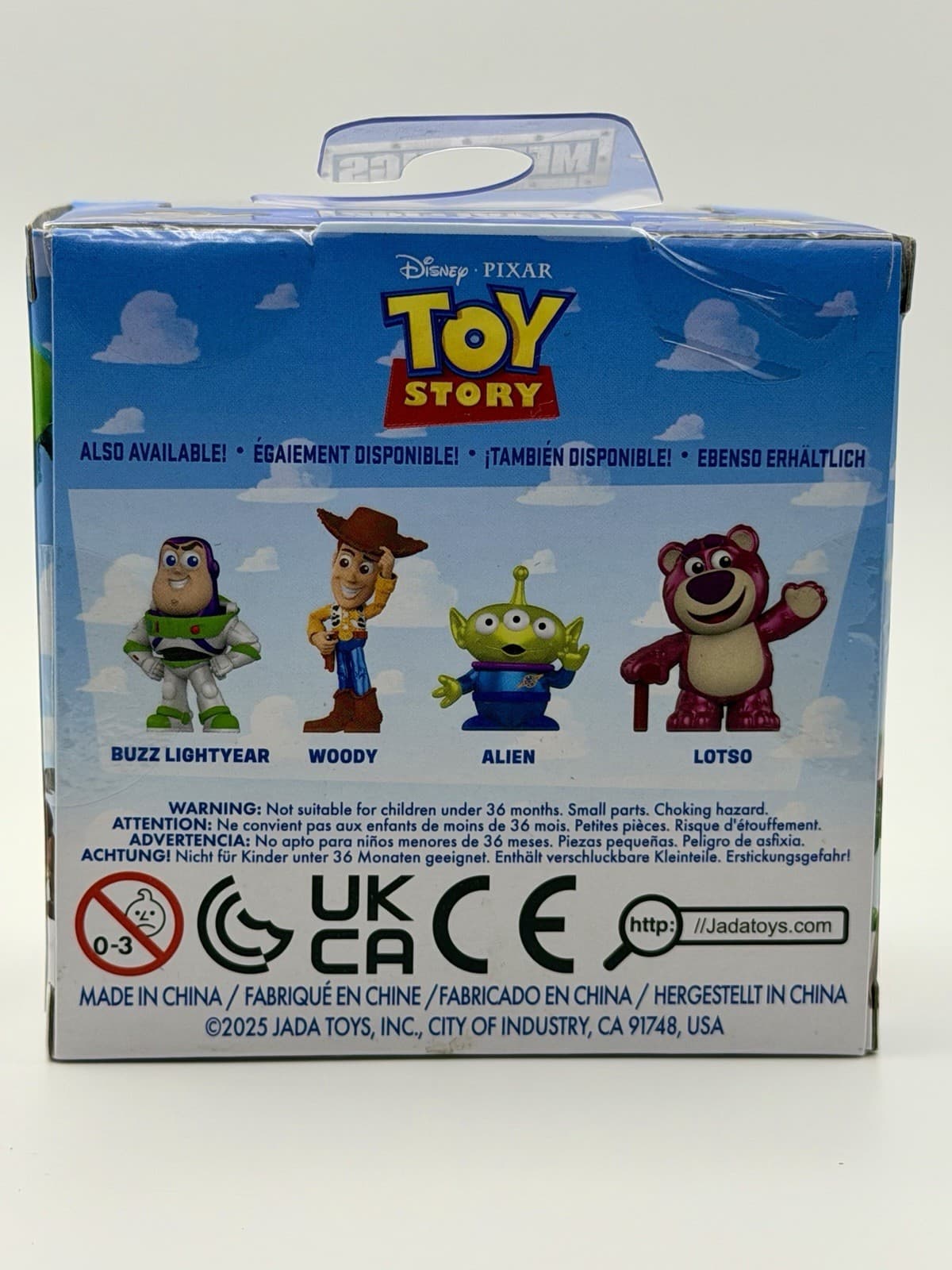 Jada Metalfigs Toy Story Woody 2.5" Die-Cast Figure Pixar - NEW - Thumbnail 2