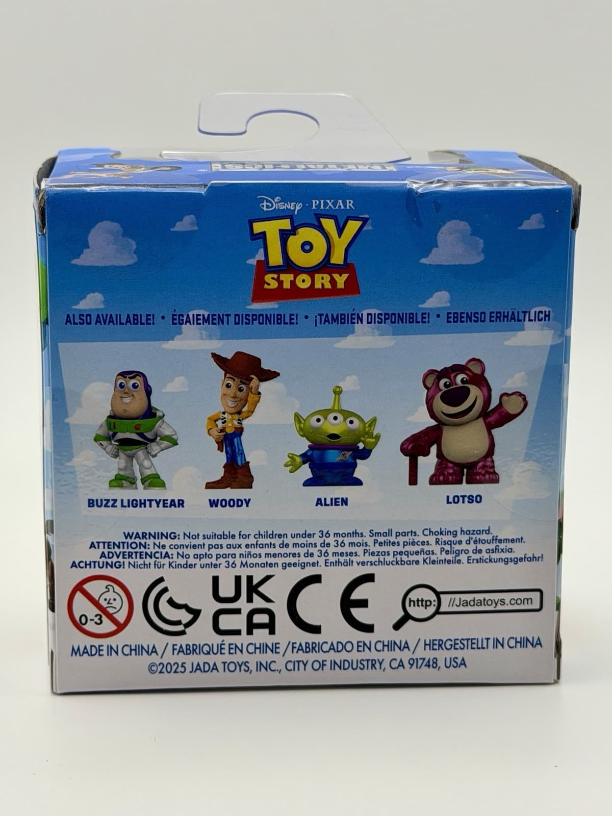 Jada Metalfigs Toy Story Buzz Lightyear 2.5" Die-Cast Figure Pixar - NEW - Thumbnail 2