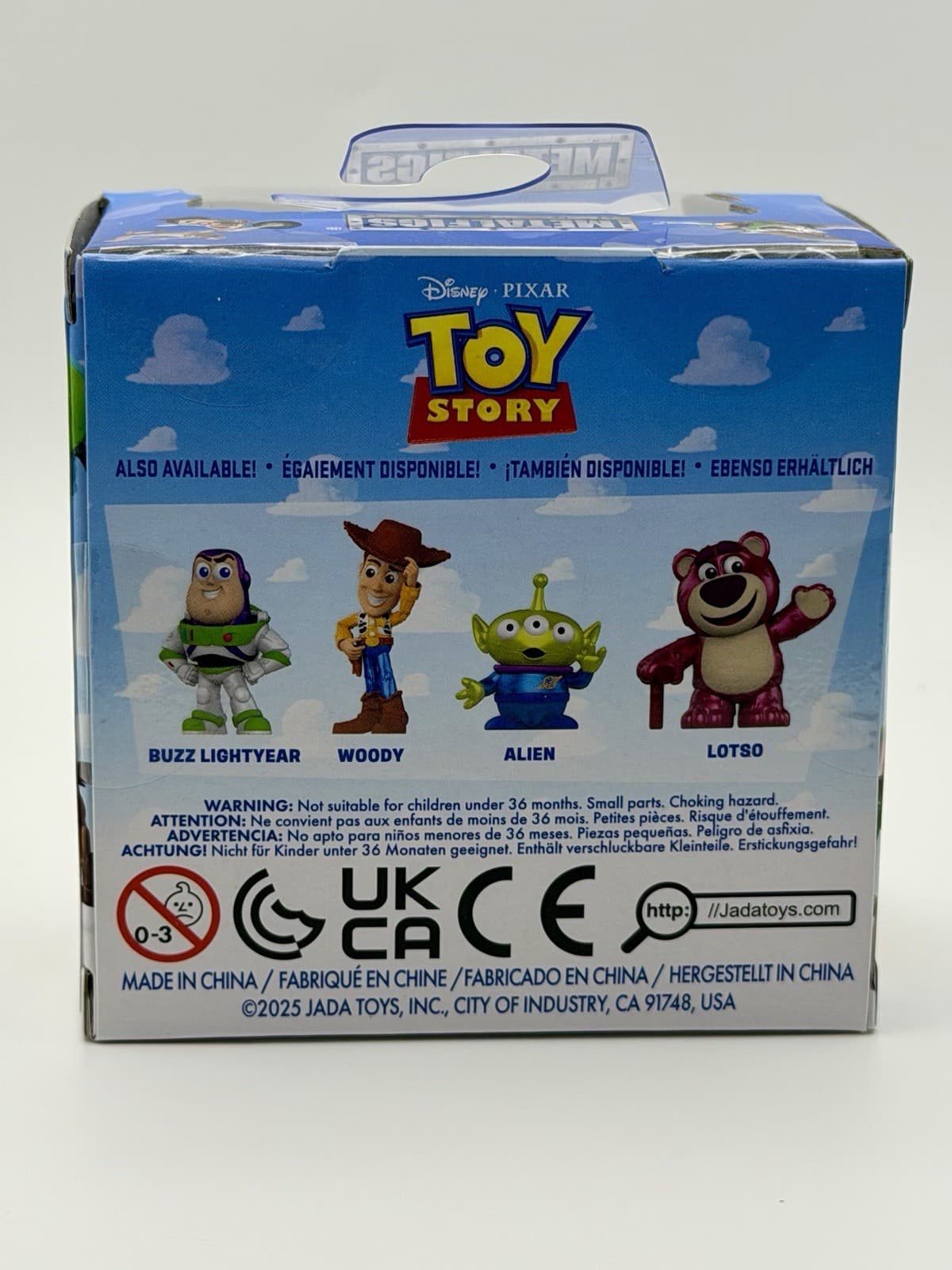Jada Metalfigs Toy Story Alien 2.5" Die-Cast Figure Pixar - NEW - Thumbnail 2