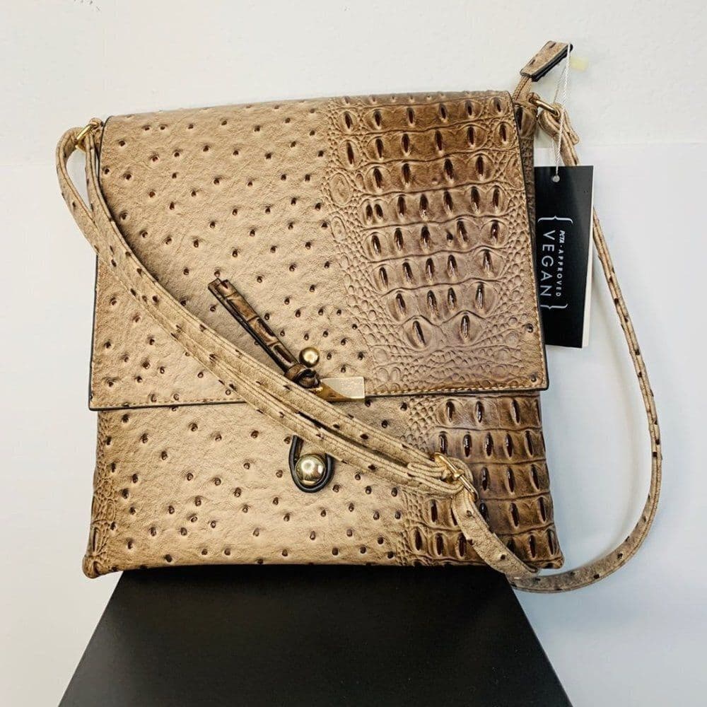 Le Miel Faux Leather Handbag - Thumbnail 2