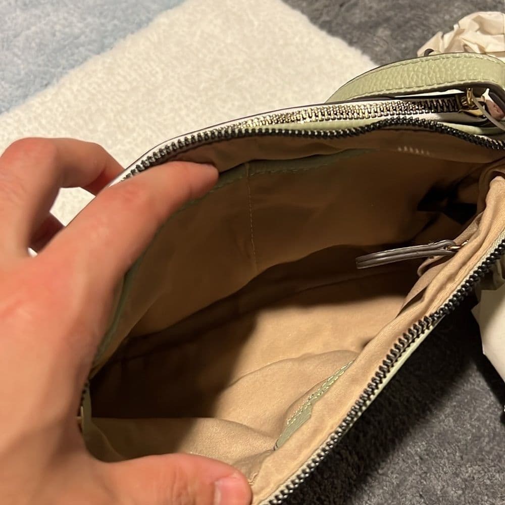 Nanette Lepore Green Crossbody Bag with Minimalist Design - Thumbnail 5