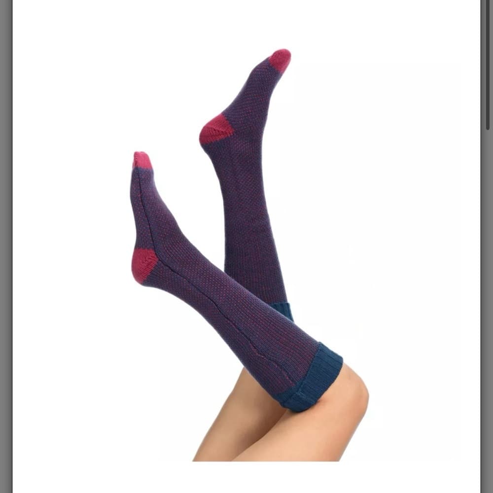 Indigo Thread Co.TM Knit Slouchy‎ Lounge Socks - Thumbnail 2