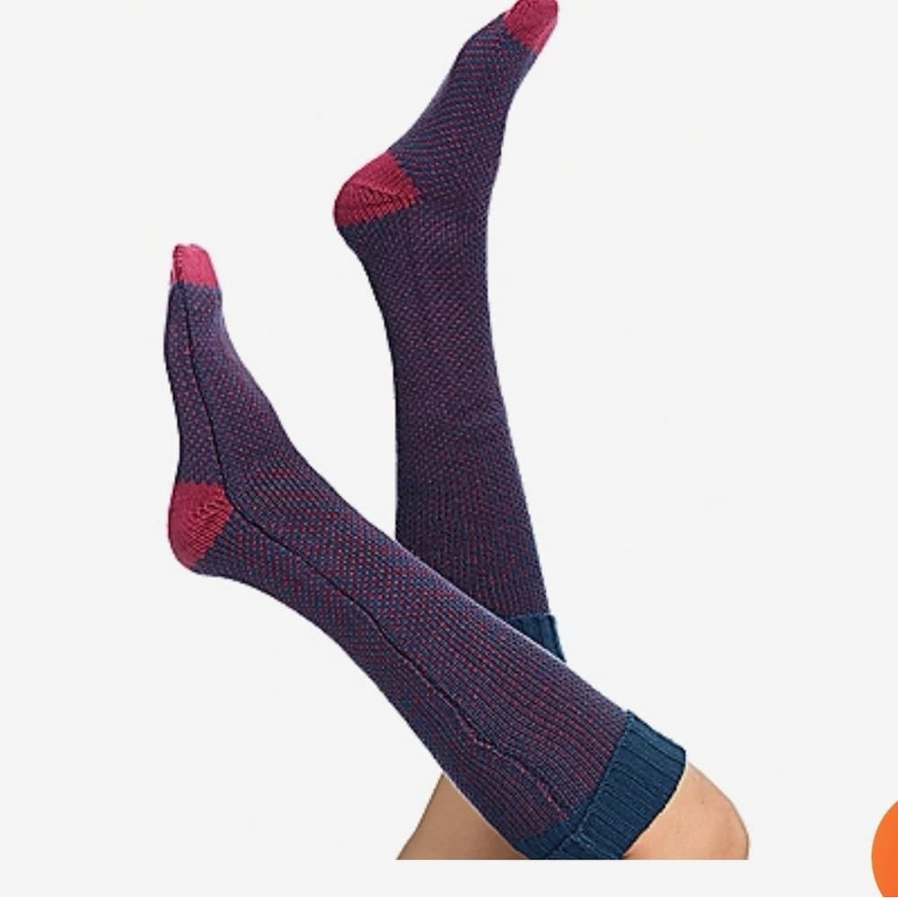 Indigo Thread Co.TM Knit Slouchy‎ Lounge Socks