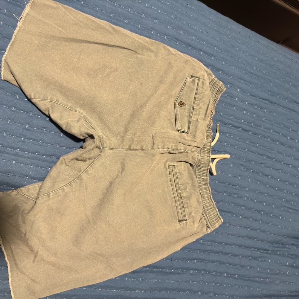 Casual‎ Tan Drawstring Shorts - Thumbnail 3
