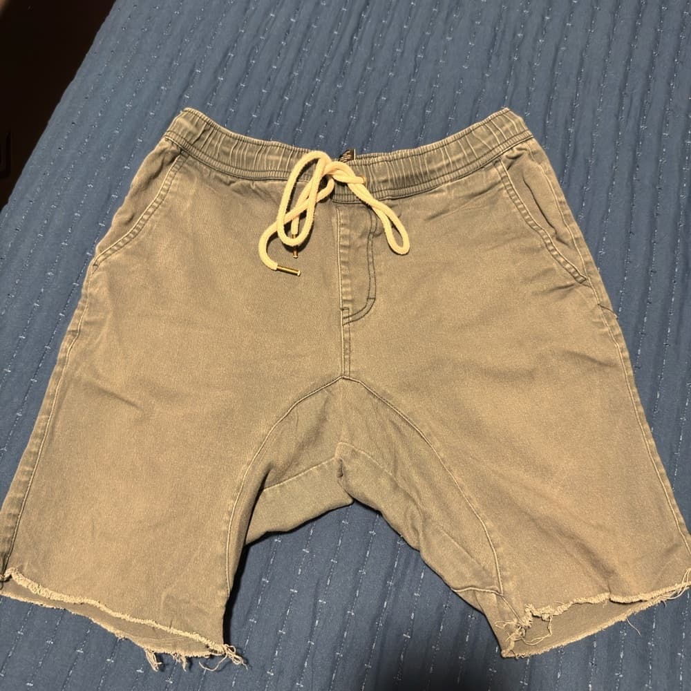 Casual‎ Tan Drawstring Shorts