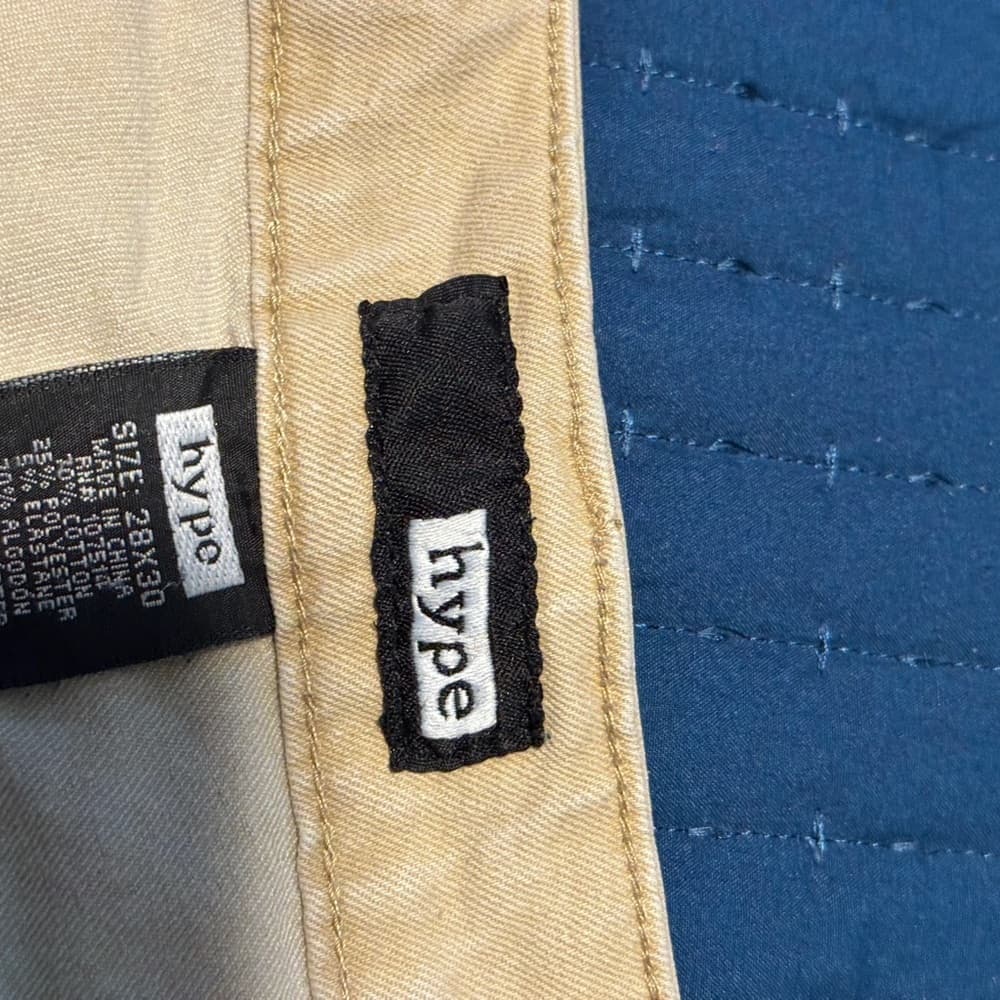 Hype Beige Denim Shorts - Thumbnail 3