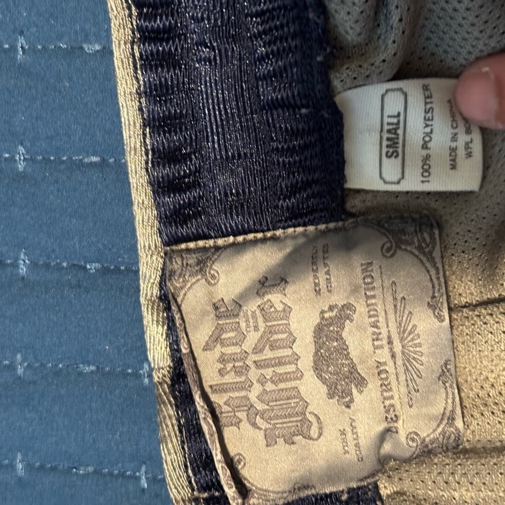 Navy and‎ Gray Athletic Shorts - Thumbnail 5