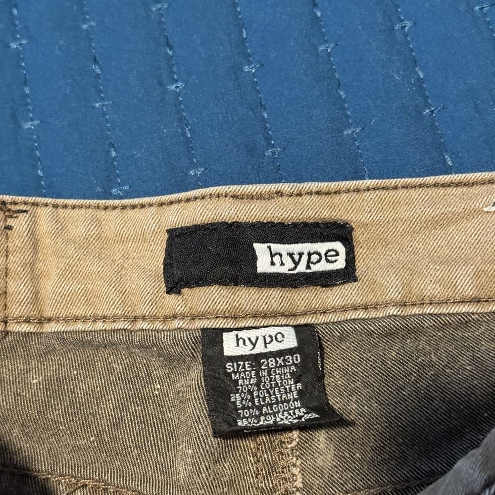 Hype‎ Tan Ankle Cropped Jeans - Thumbnail 3
