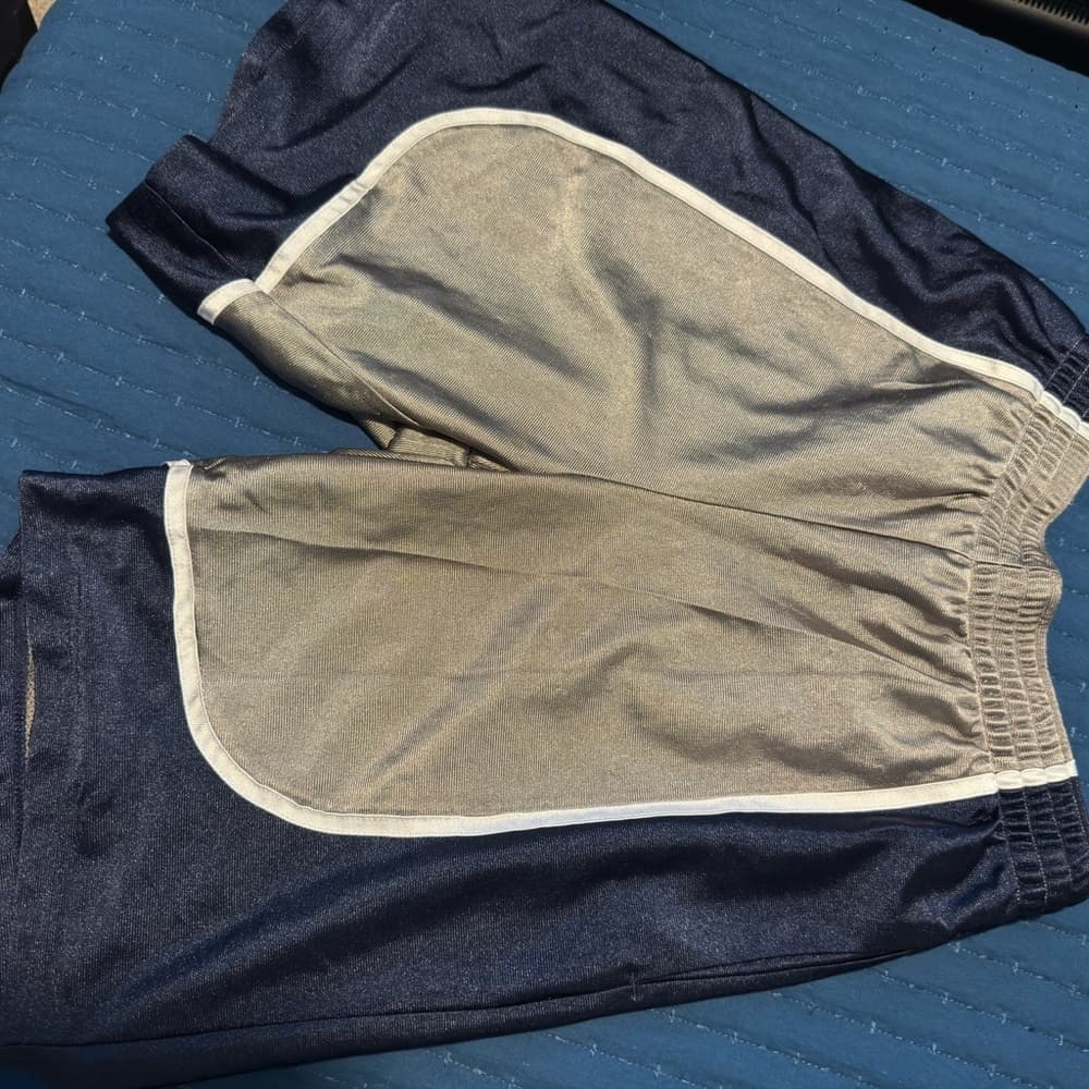 Navy and‎ Gray Athletic Shorts - Thumbnail 6