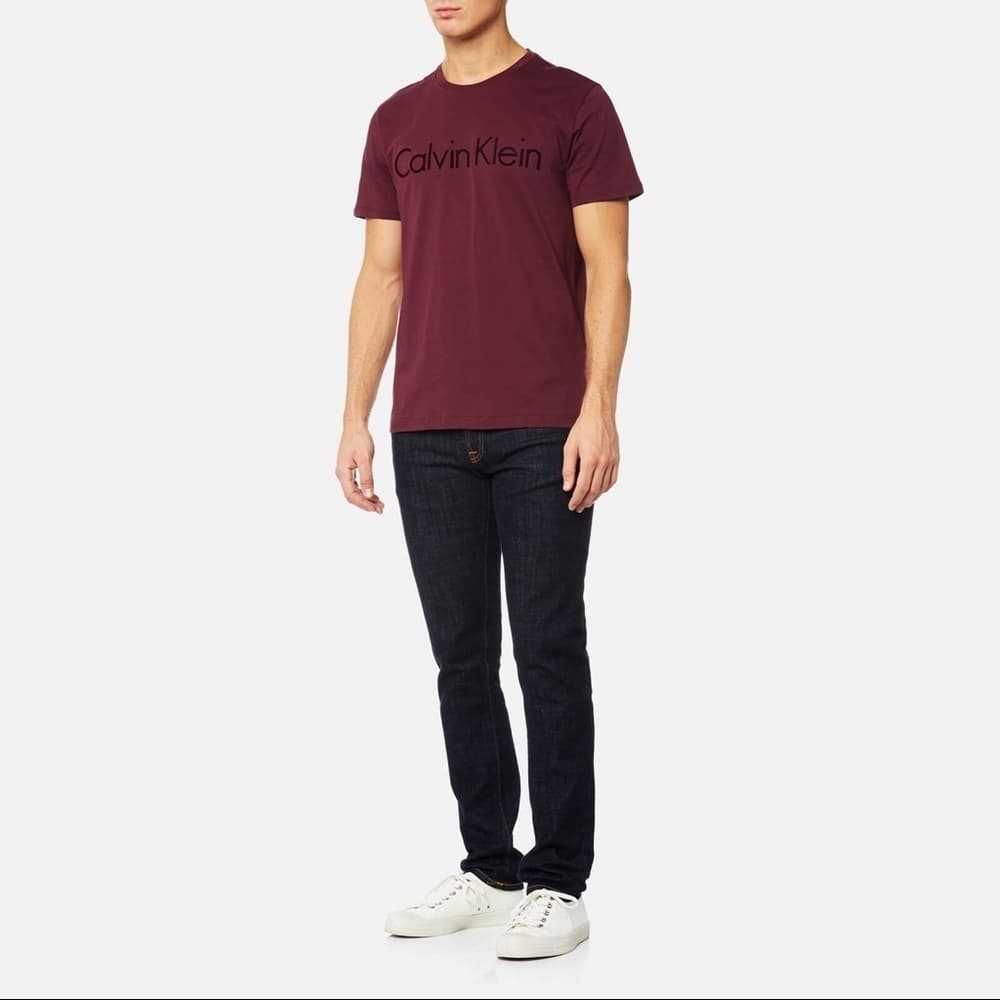 Calvin Klein Men's Jalo 5 Embroidered‎ T-shirt - Thumbnail 3