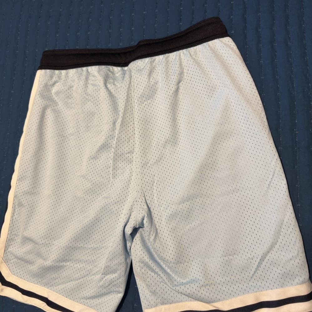 American Eagle Outfitters Blue and Black Athletic Shorts Lightweight Breathable - Thumbnail 4