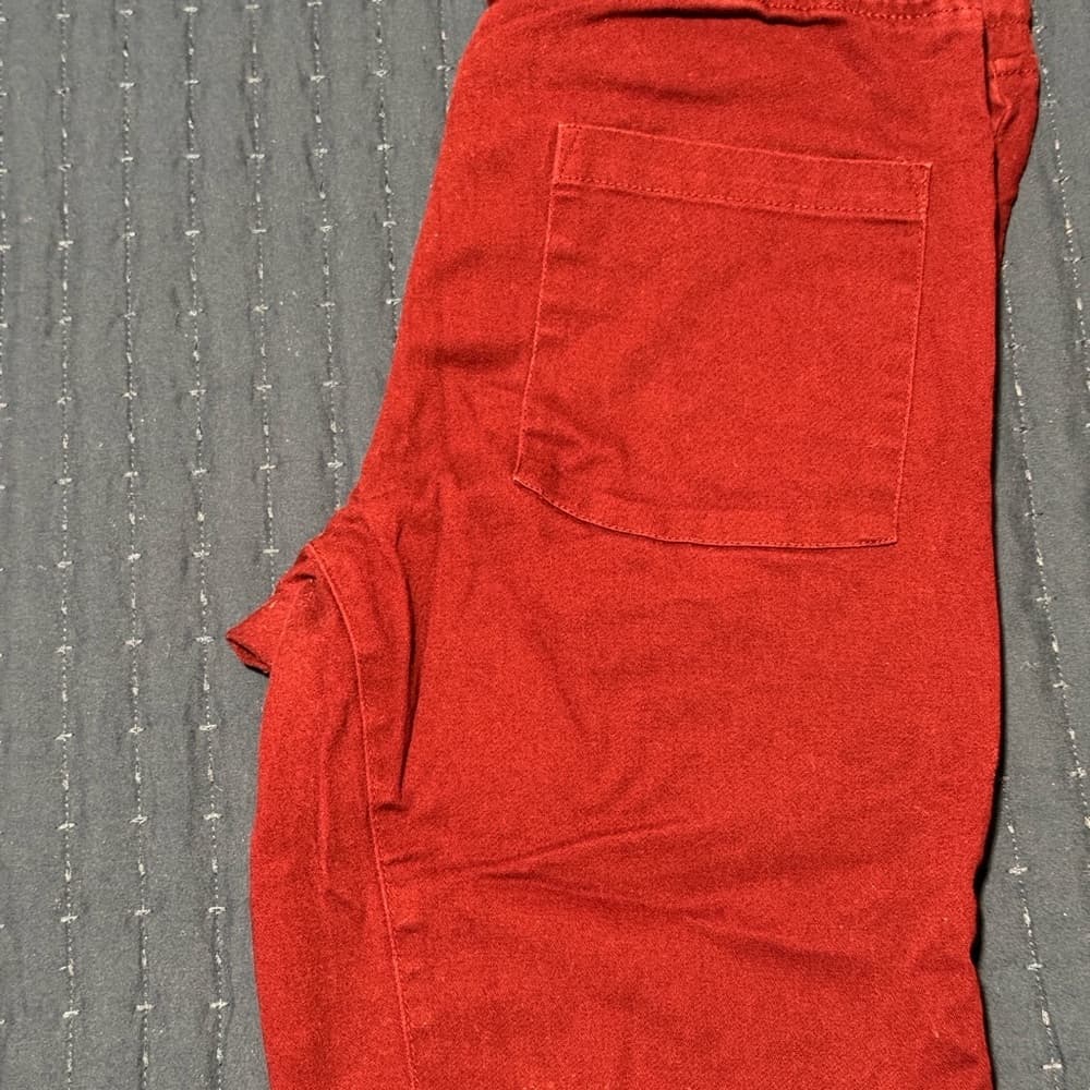 Red Men's Shorts - Thumbnail 4