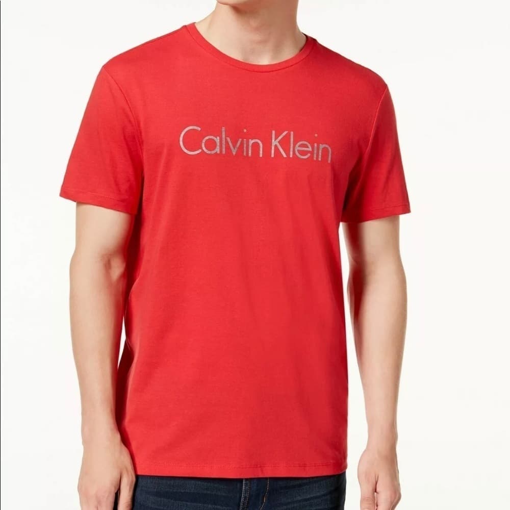 Calvin Klein Mens T-Shirt Grey Color - Thumbnail 3
