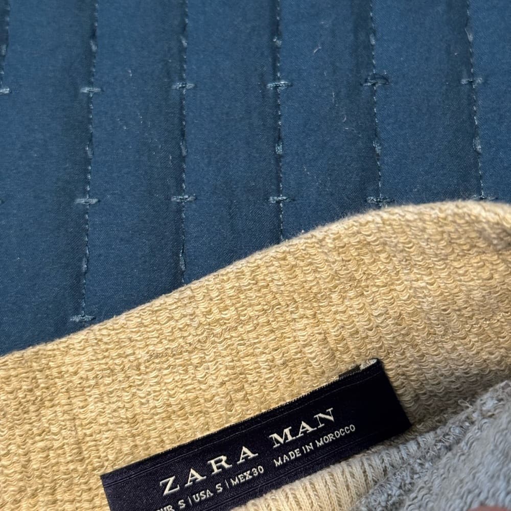 Zara Gray Athletic Shorts with Drawstring Waistband - Thumbnail 4