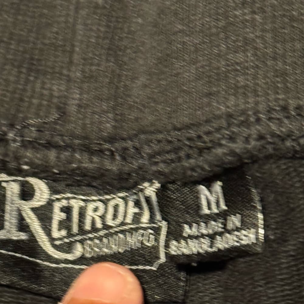 Retrofit Gray/black‎ Joggers with Tapered Fit and Drawstring Waist - Thumbnail 5
