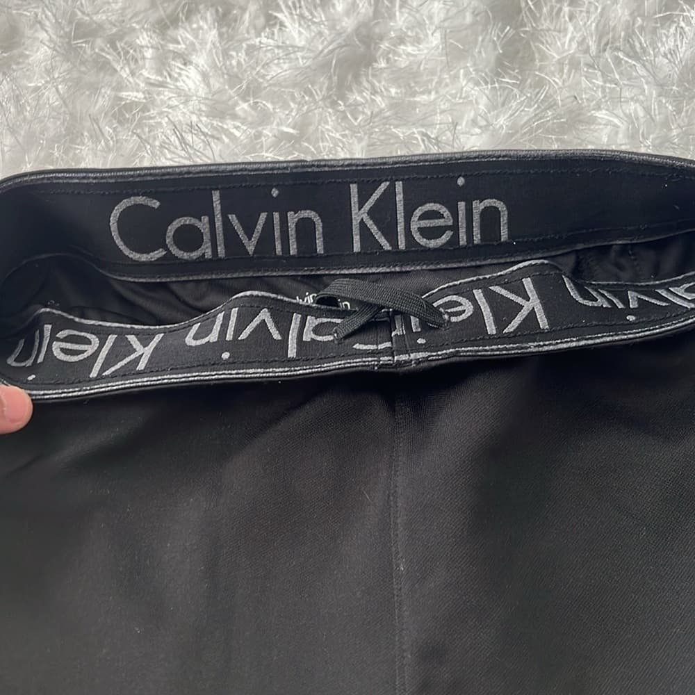 Calvin Klein Black and Gray Joggers with Side Stripe - Thumbnail 5