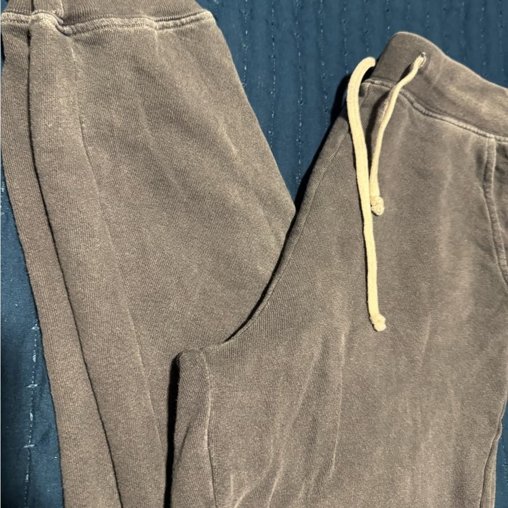 American Apparel Gray Sweatpants Relaxed‎ Fit Joggers - Thumbnail 2