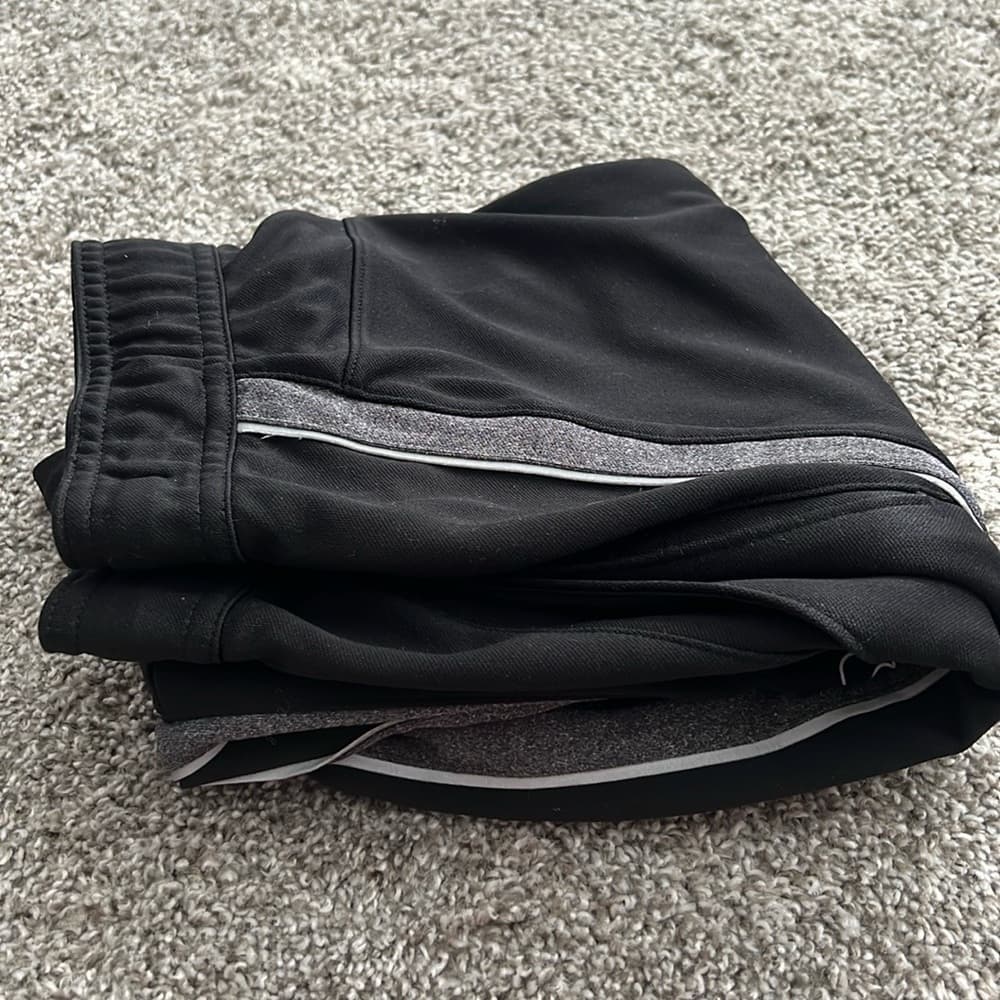Calvin Klein Black and Gray Joggers with Side Stripe - Thumbnail 4