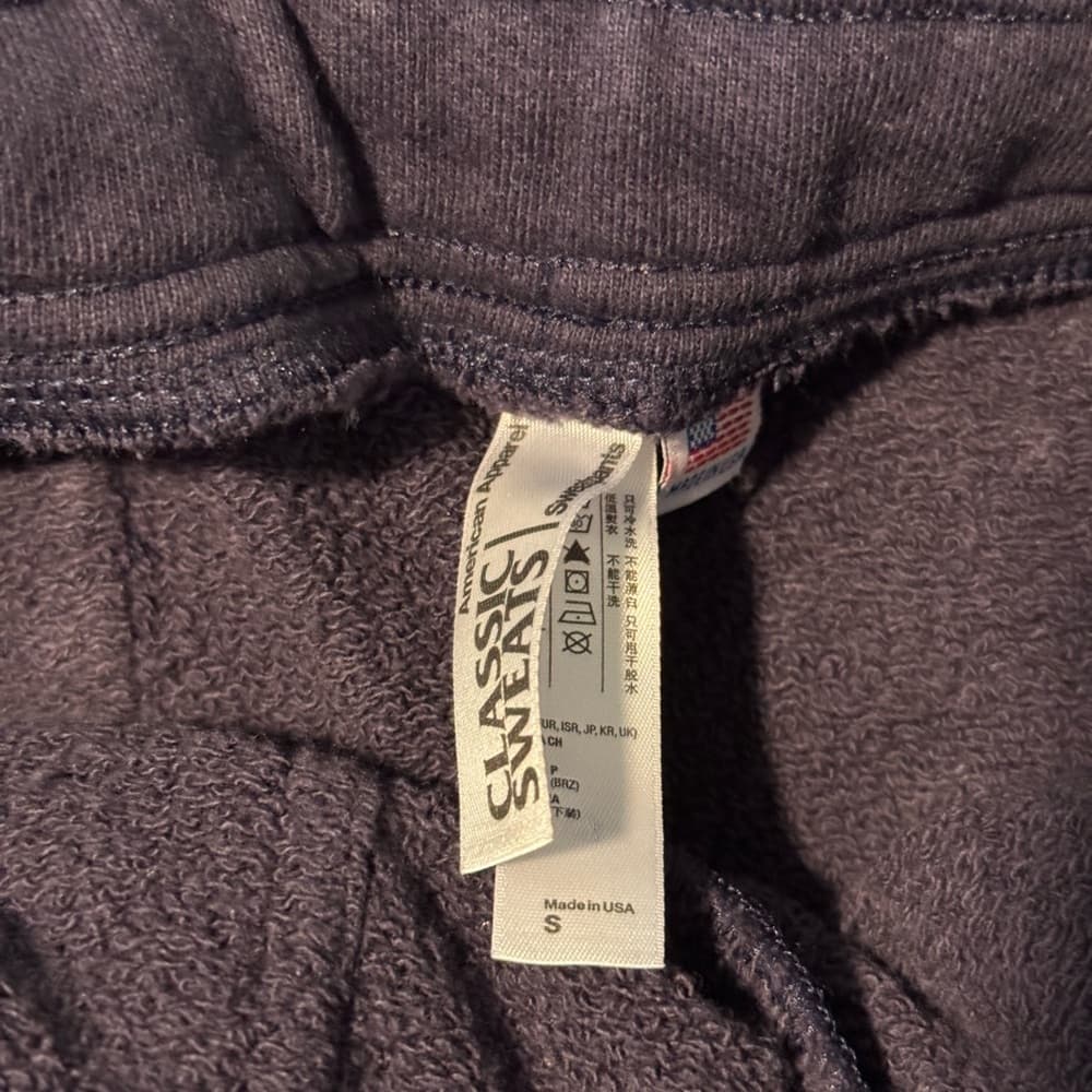 American Apparel Blue Sweatpants‎ - Thumbnail 5