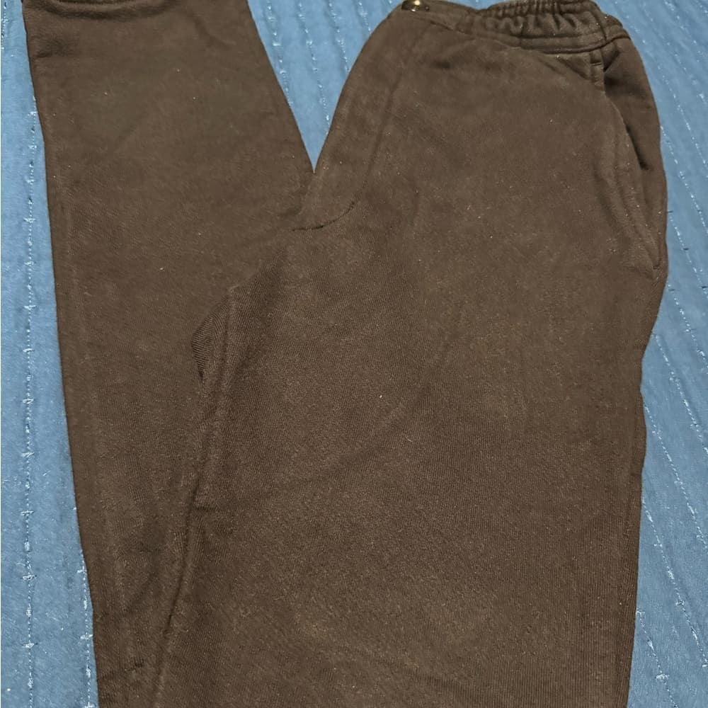 Black‎ Joggers with Elastic Waistband - Thumbnail 3