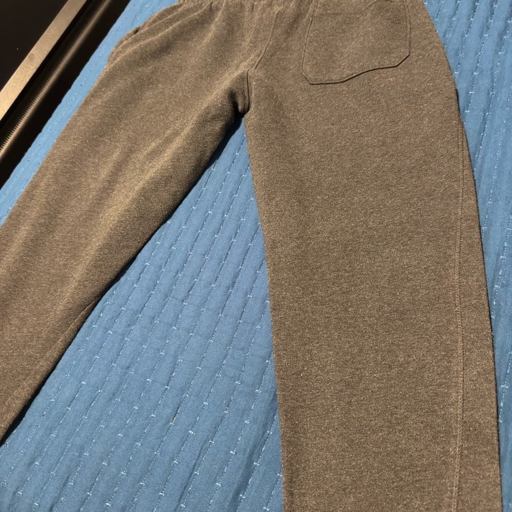Umbro‎ Gray Sweatpants Soft Knit Athletic Wear - Thumbnail 4