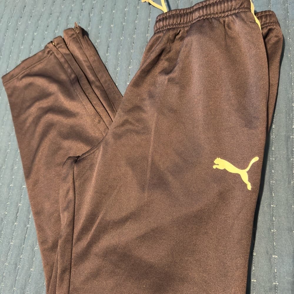 Puma Men's Pants with white Logo - Thumbnail 6