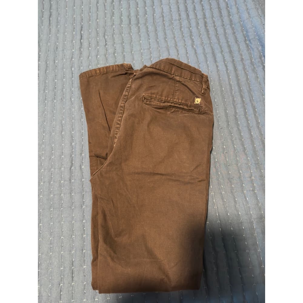 Men's Zara Black Chinos Pants Size 31 - Thumbnail 2