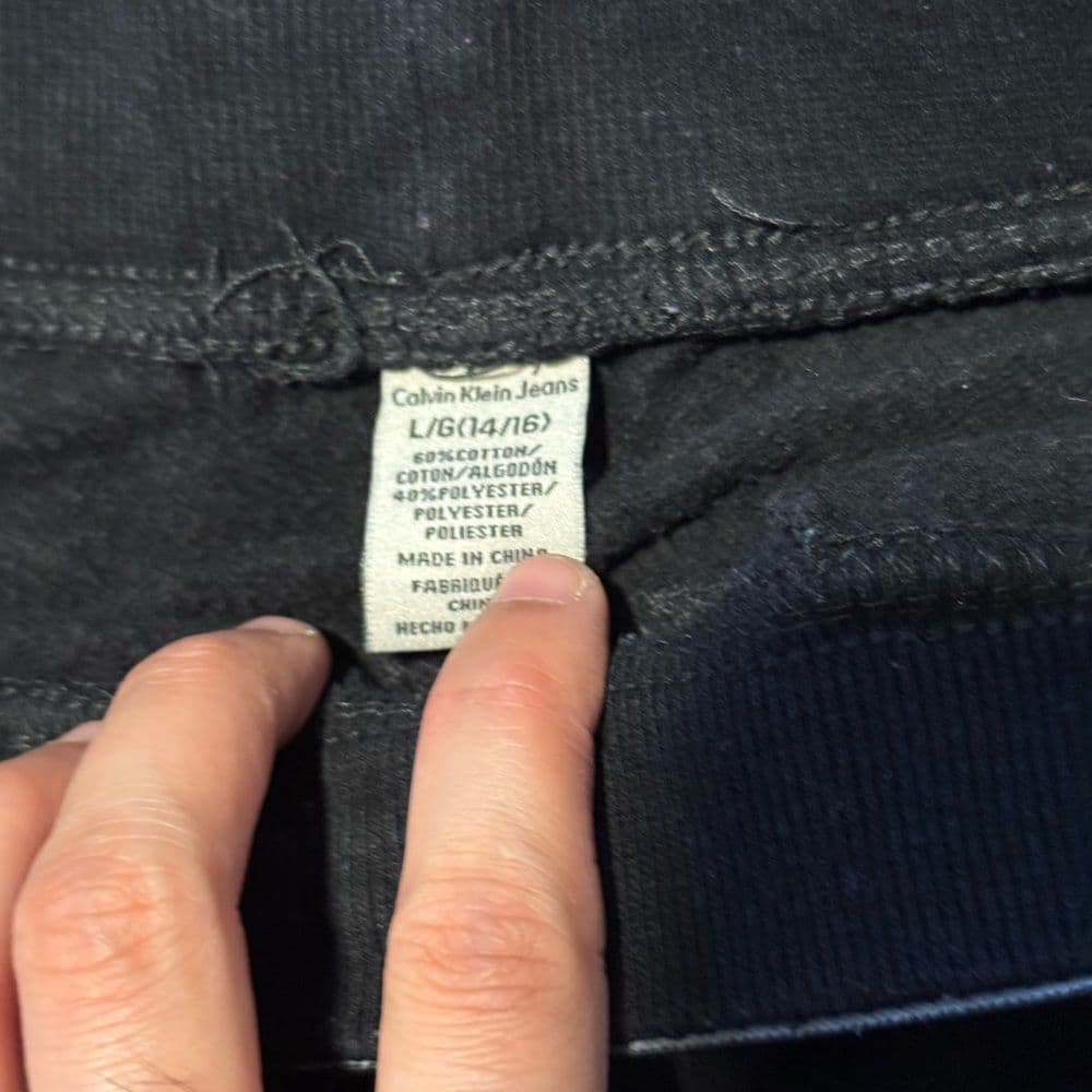 Calvin Klein Black Jeans - Thumbnail 4