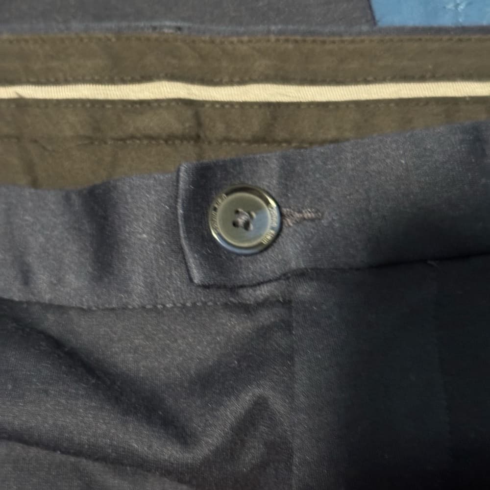 Calvin Klein Brown Dress Pants Flat Front - Thumbnail 5
