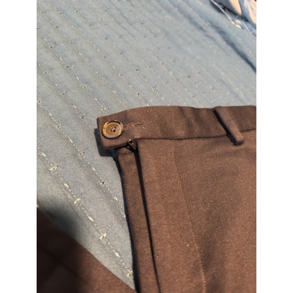 Men's Calvin Klein Blue Slim Fit Pants Size 30x32 - Thumbnail 6