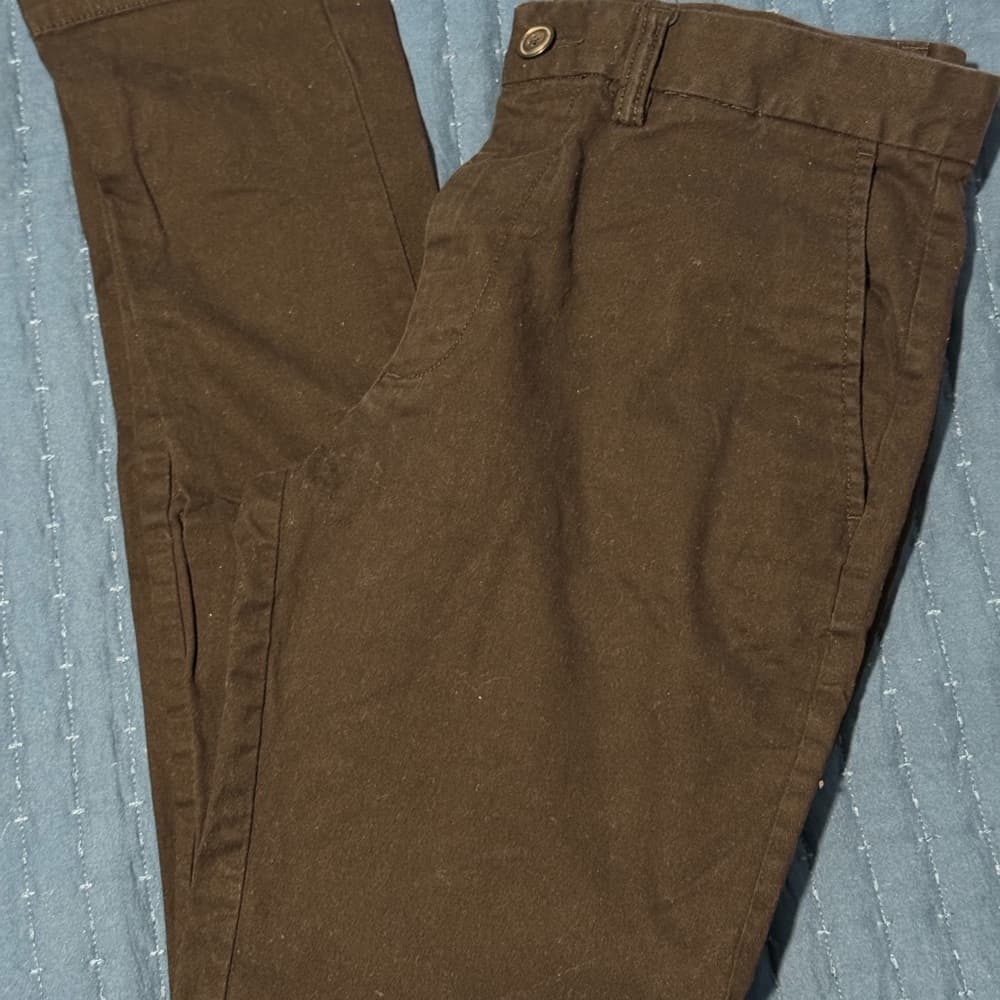 Old Navy Black Chinos Cotton Blend