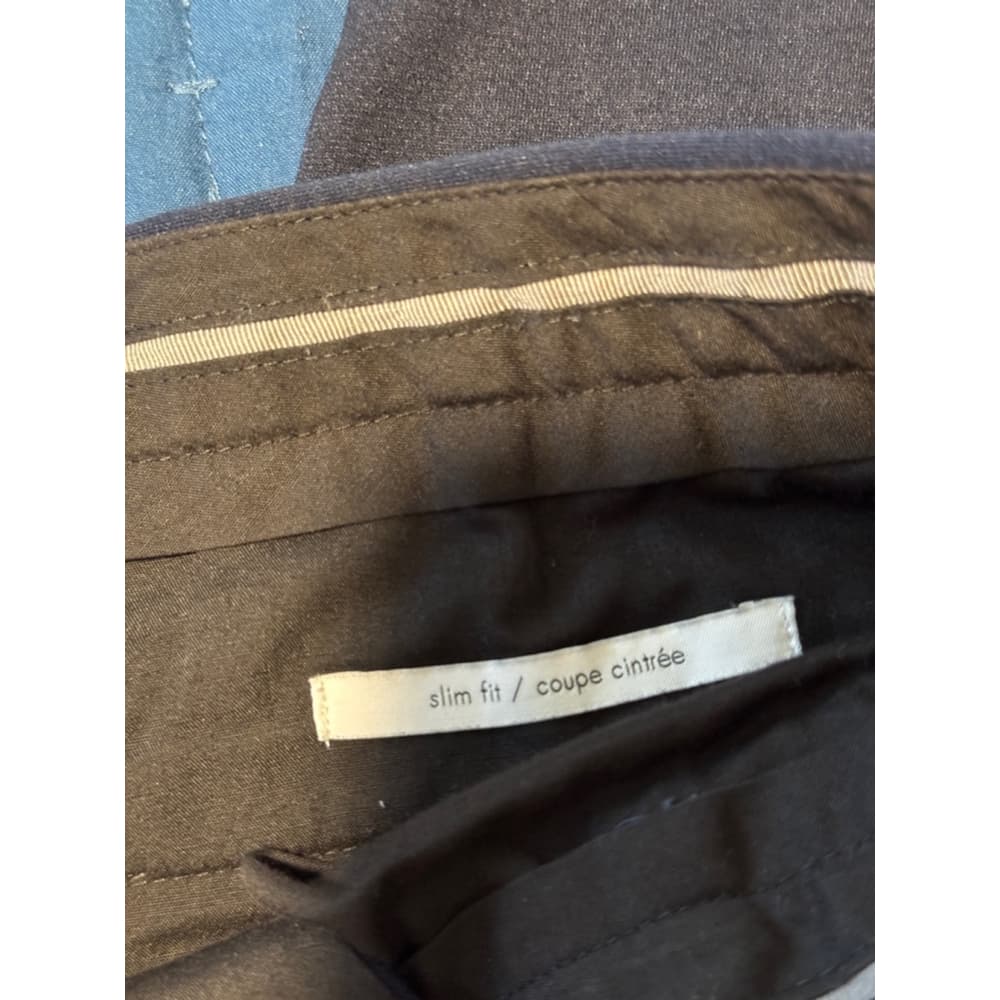 Men's Calvin Klein Blue Slim Fit Pants Size 30x32 - Thumbnail 2
