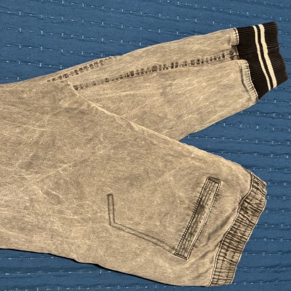 Men's Gray Joggers‎ - Thumbnail 4