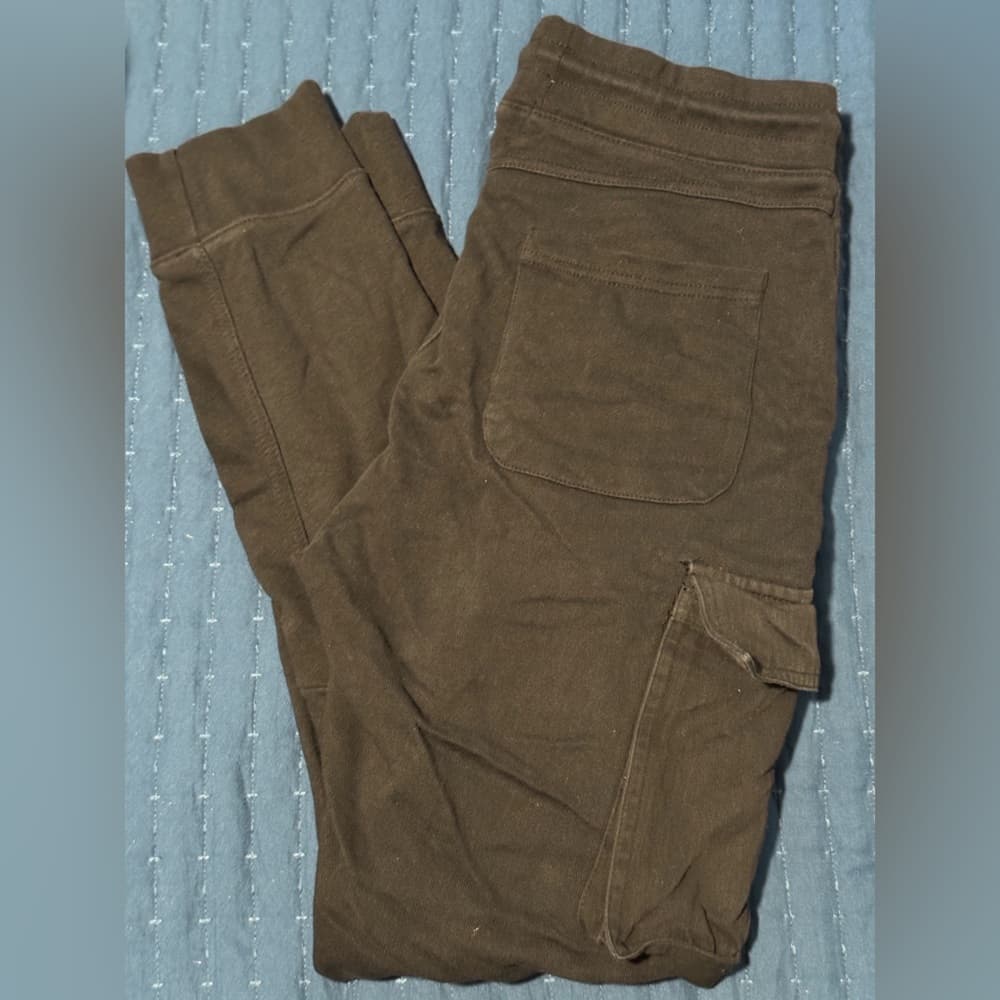 Forever 21 Black Joggers Relaxed Fit - Thumbnail 3