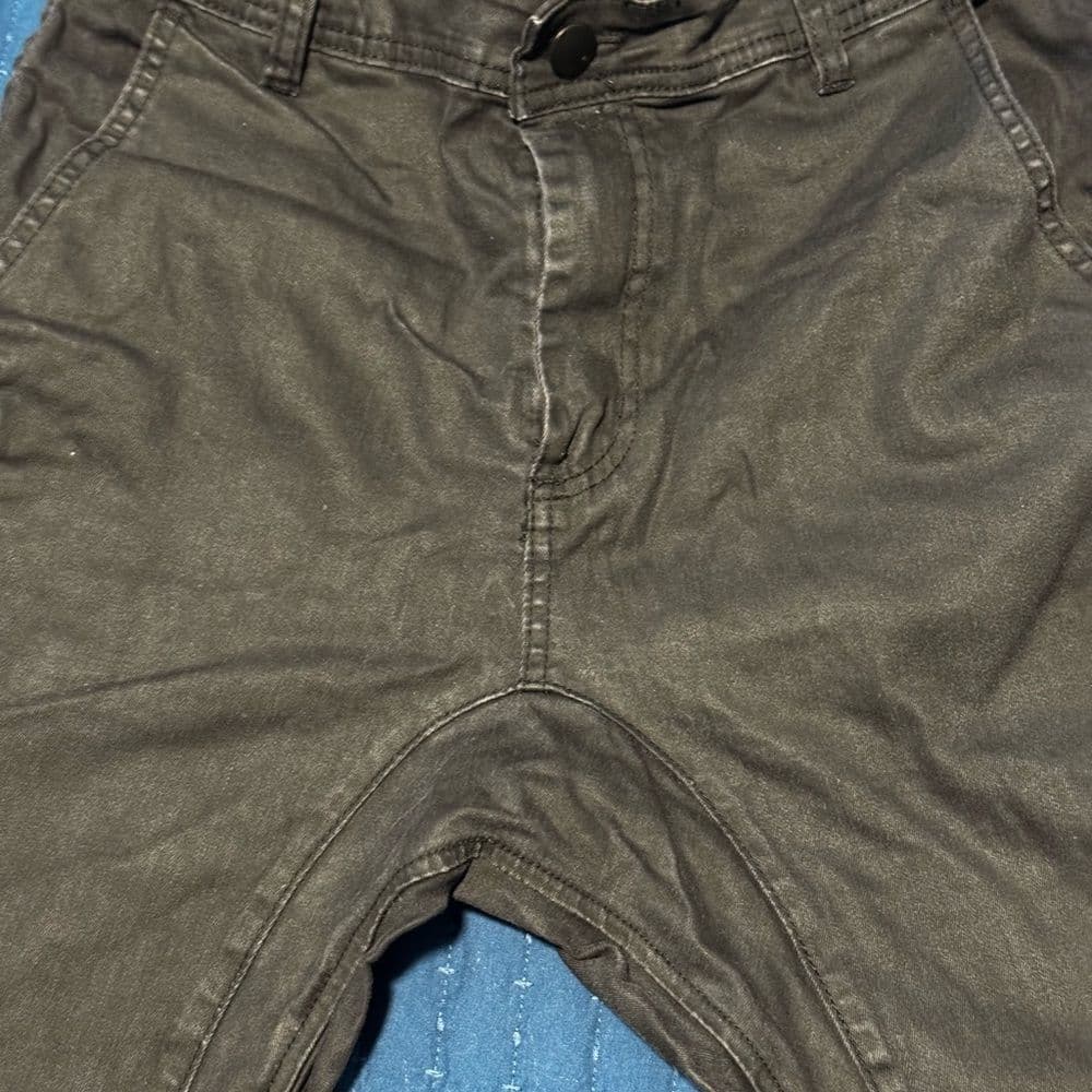 Cotton On Black Cargo Pants Straight Leg Casual - Thumbnail 6