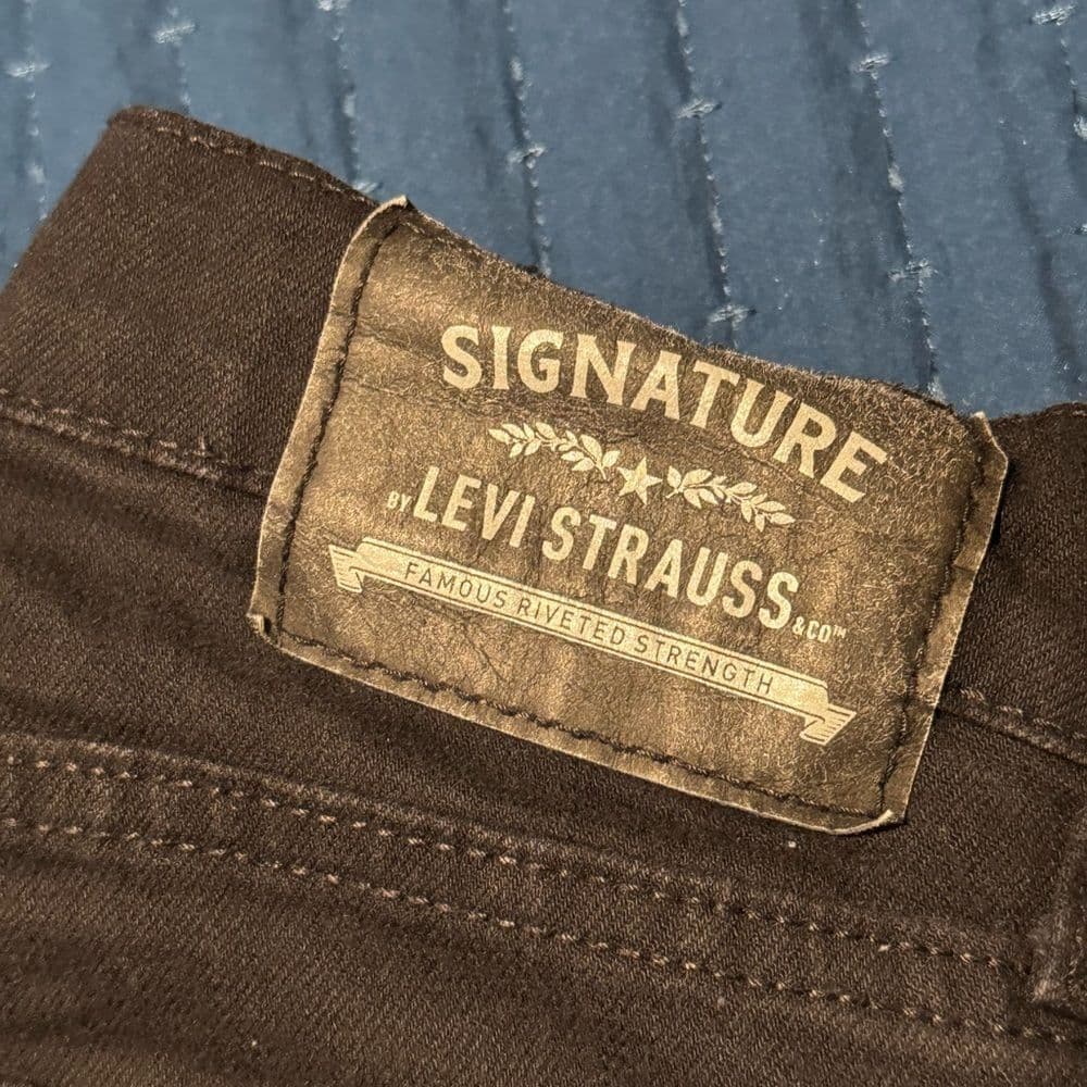Signature by Levi Strauss Black Skinny Jeans - Thumbnail 4