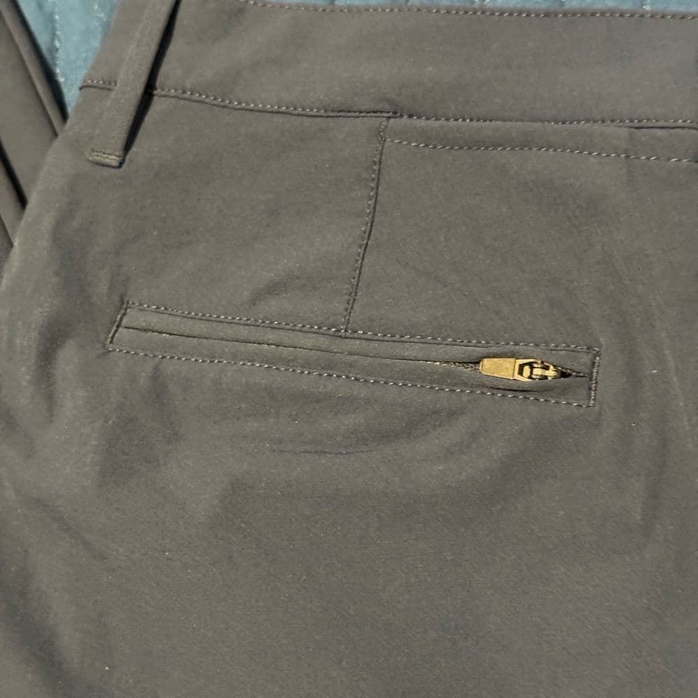 Perry Ellis Gray Chinos Tailored Cotton Blend - Thumbnail 5