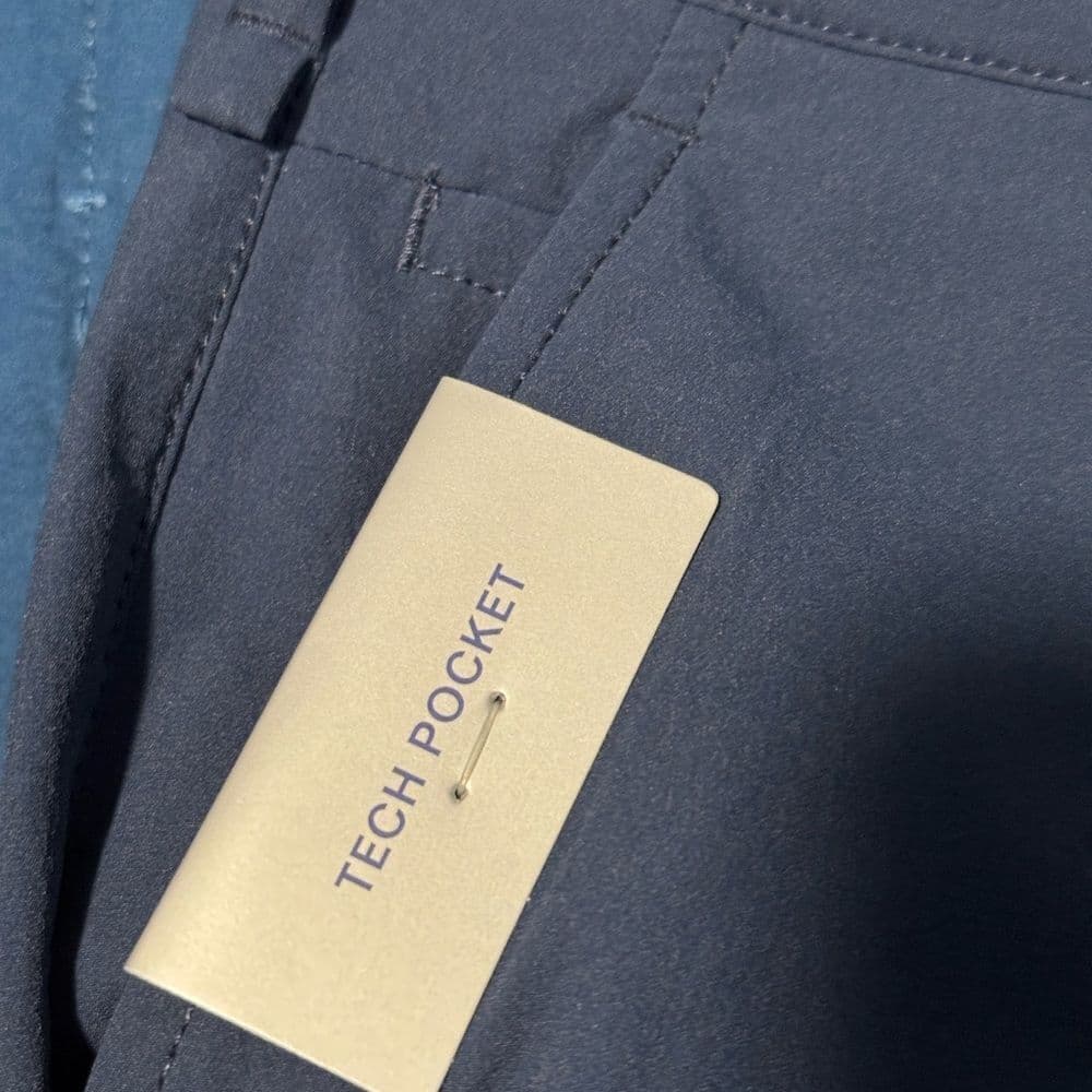 Perry Ellis Gray Chinos Tailored Cotton Blend - Thumbnail 7