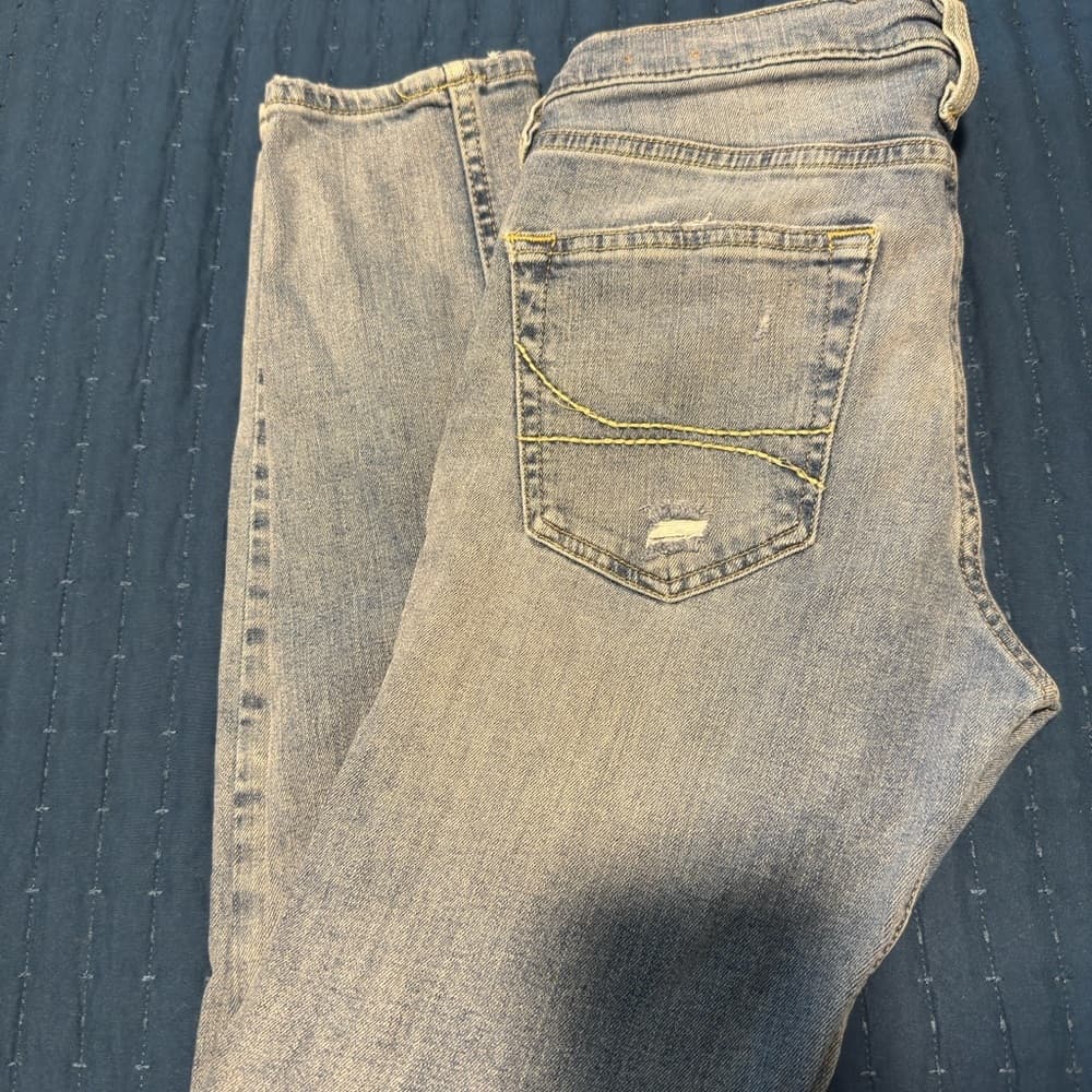 Hollister Light Blue Denim Jeans - Thumbnail 4