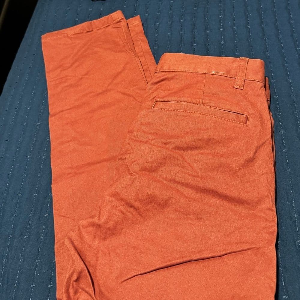 Banana Republic Pink Chinos Cotton Twill - Thumbnail 2
