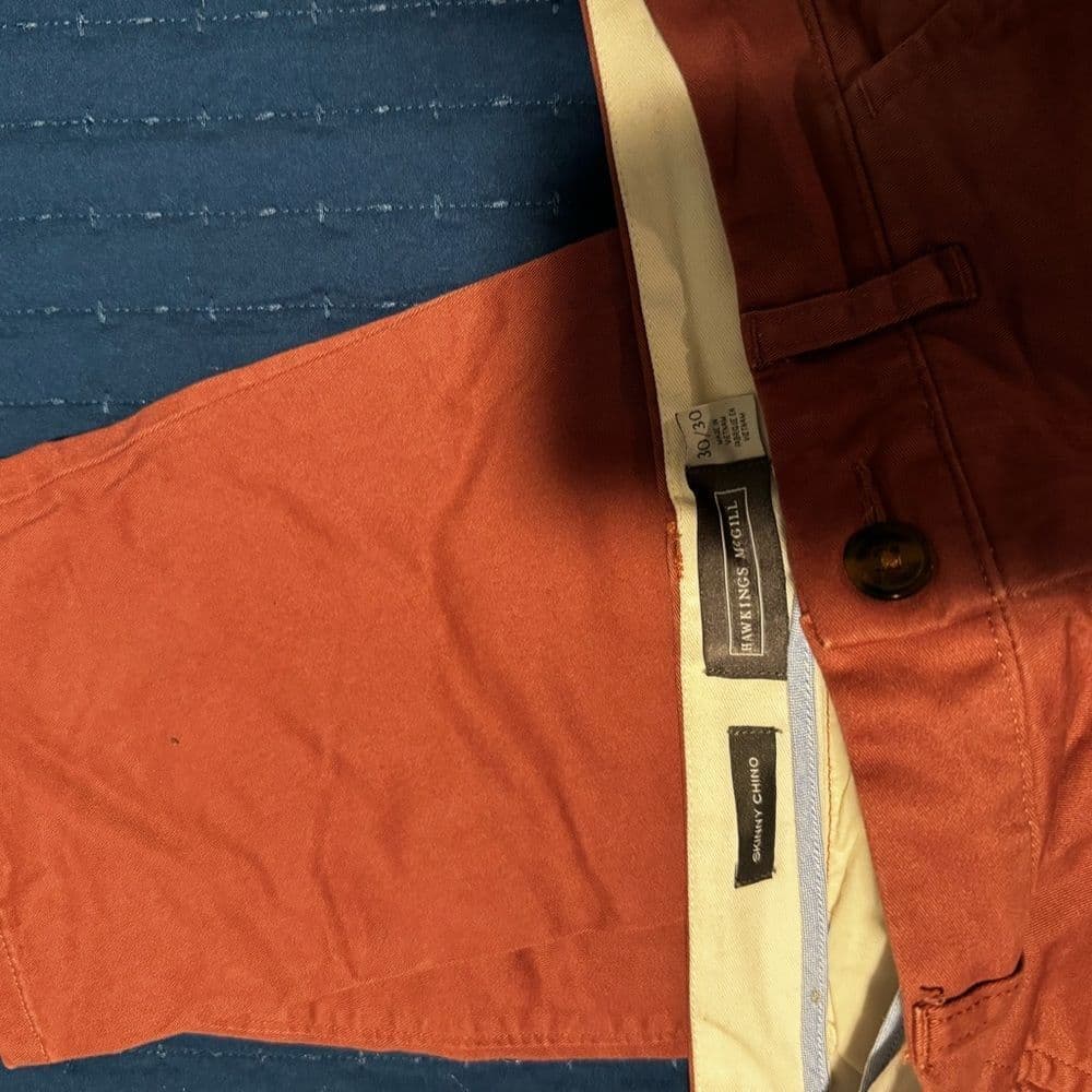 Banana Republic Pink Chinos Cotton Twill - Thumbnail 4