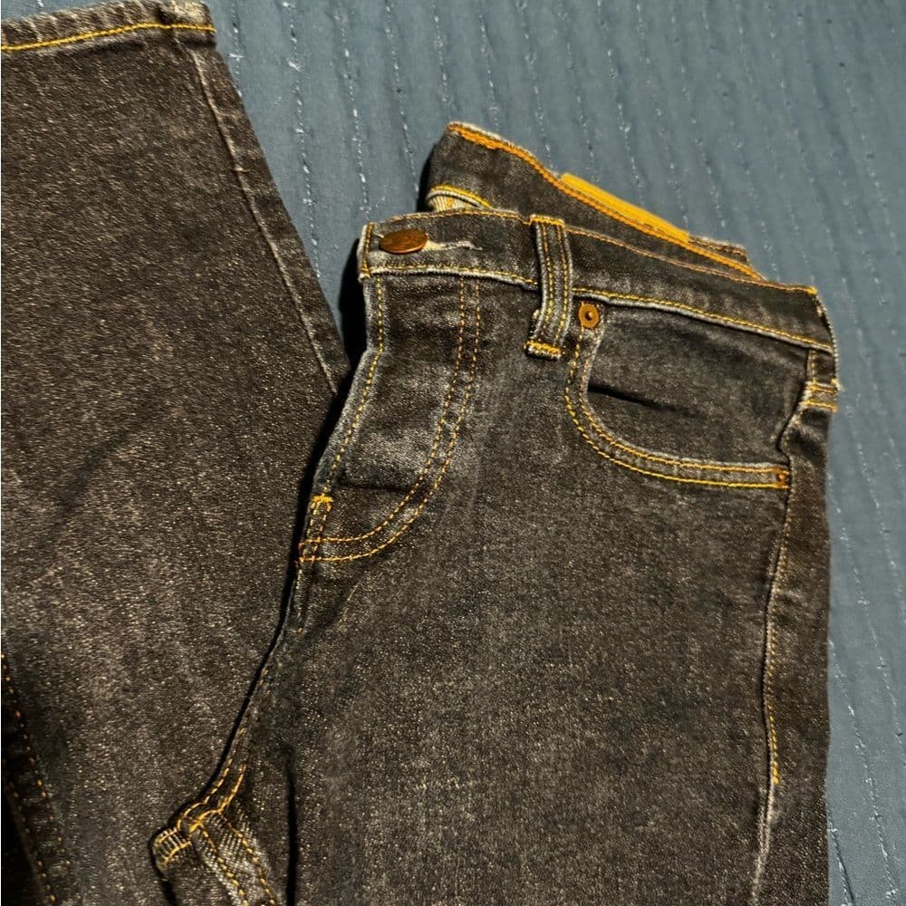 Hollister Blue Slim Jeans Distressed Denim - Thumbnail 2