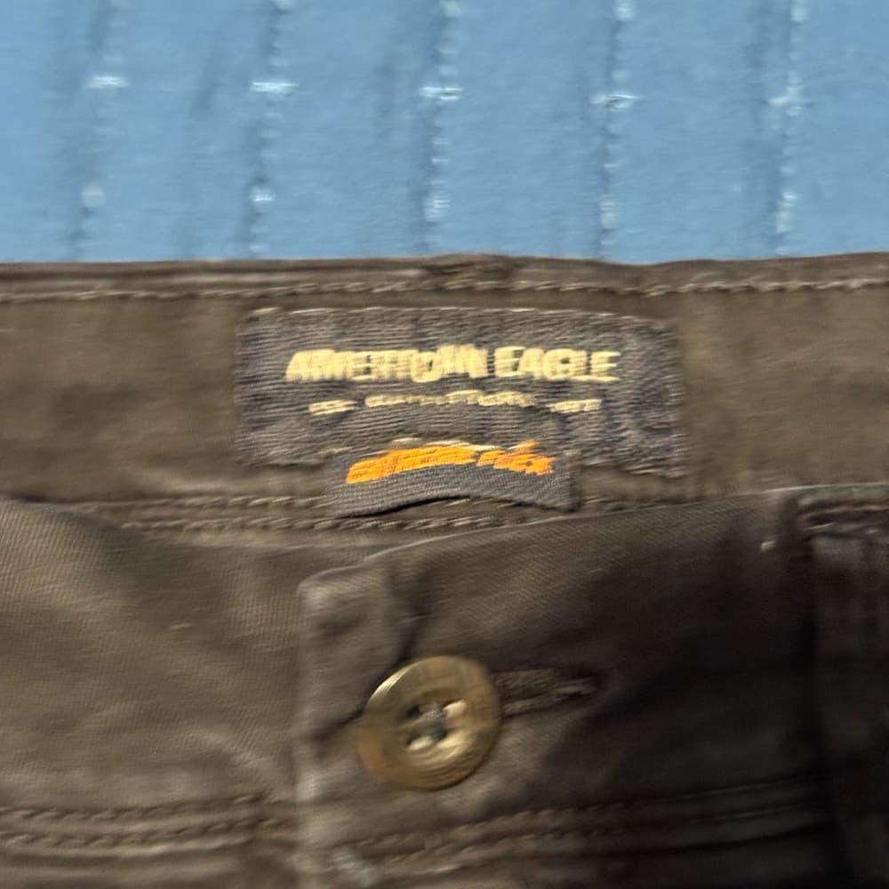 American Eagle Outfitters Brown‎ Chinos Versatile Cotton Blend - Thumbnail 5