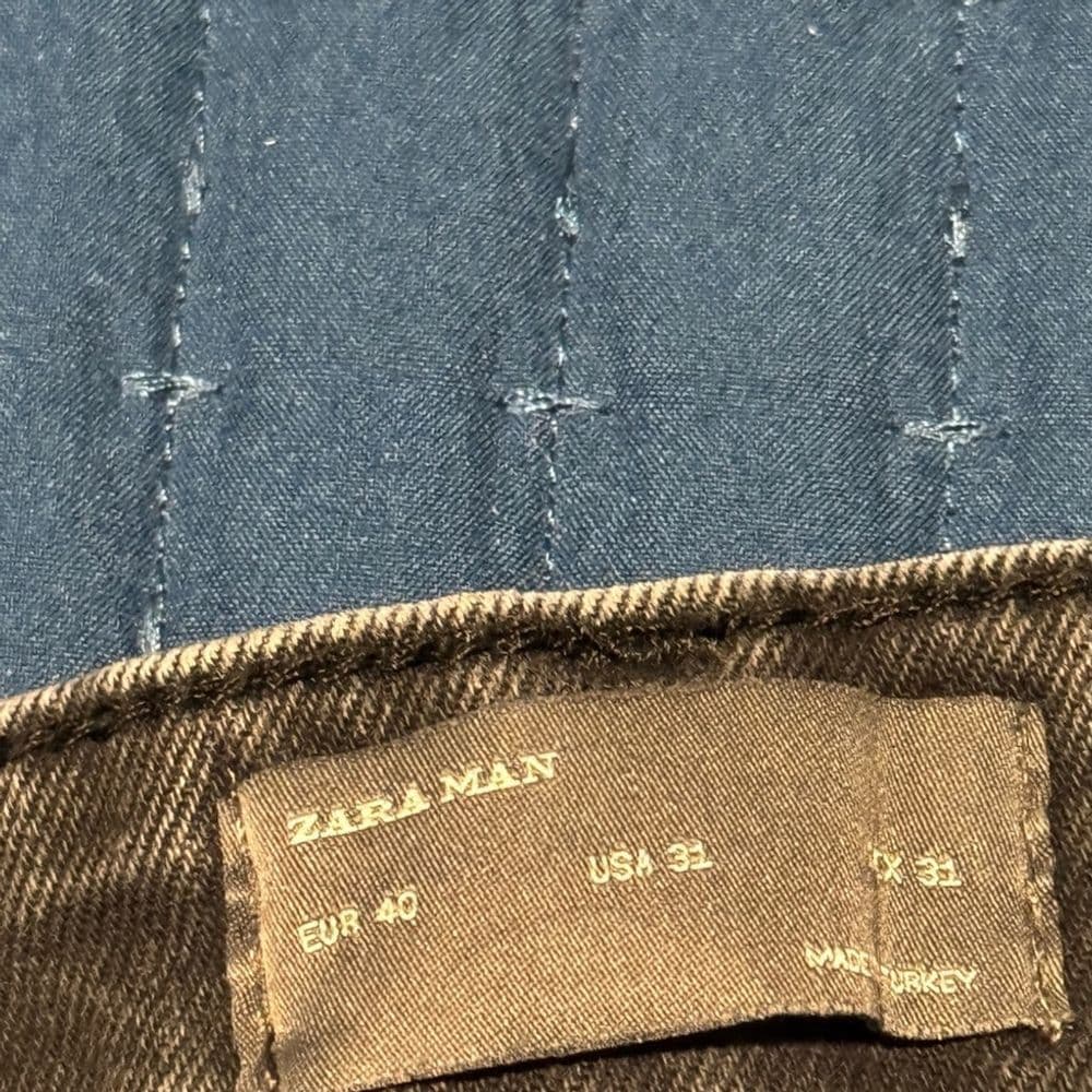 Zara Black Skinny Distressed Jeans - Thumbnail 5