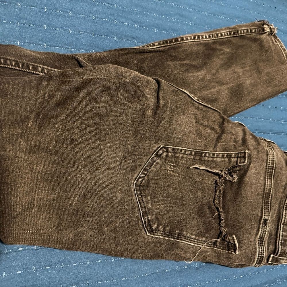 Zara Skinny Jeans Distressed Style - Thumbnail 4