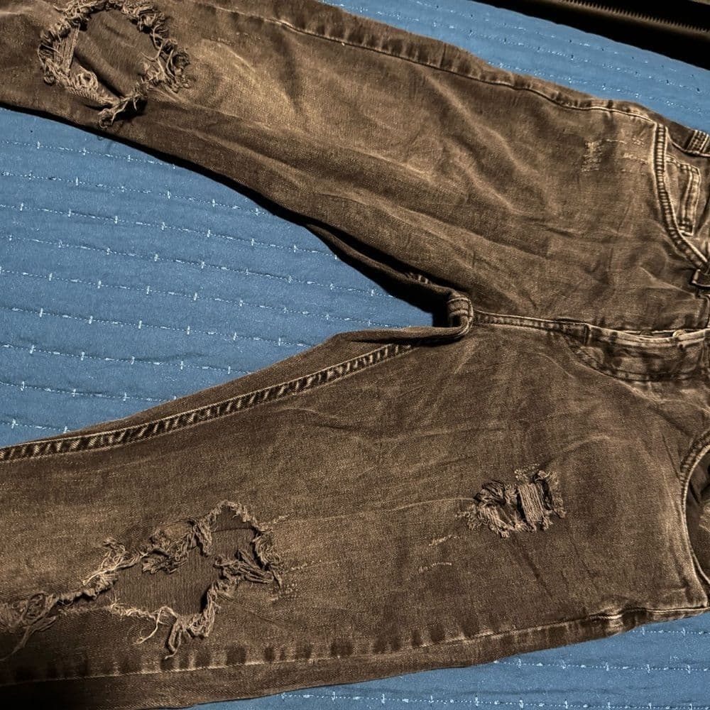 Zara Skinny Jeans Distressed Style - Thumbnail 2
