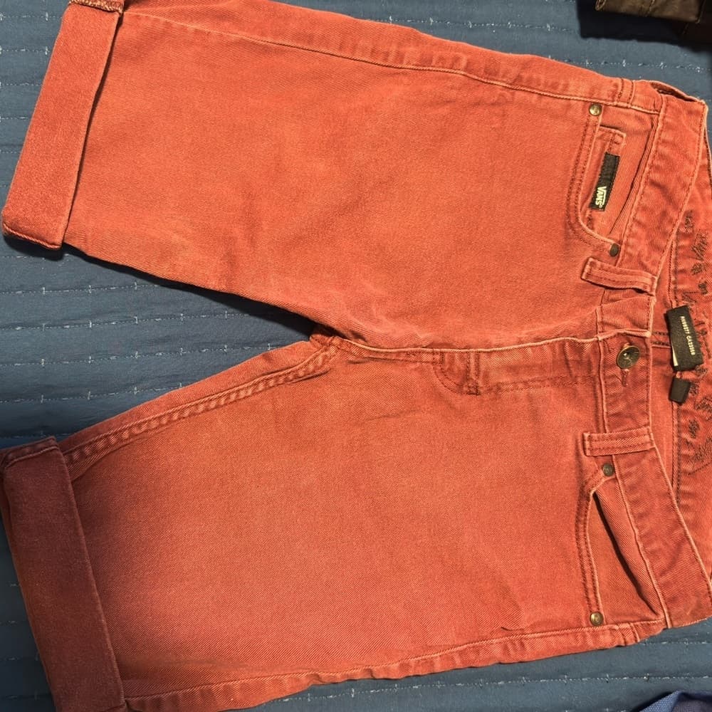 Levi's Coral Denim Shorts‎ - Thumbnail 6