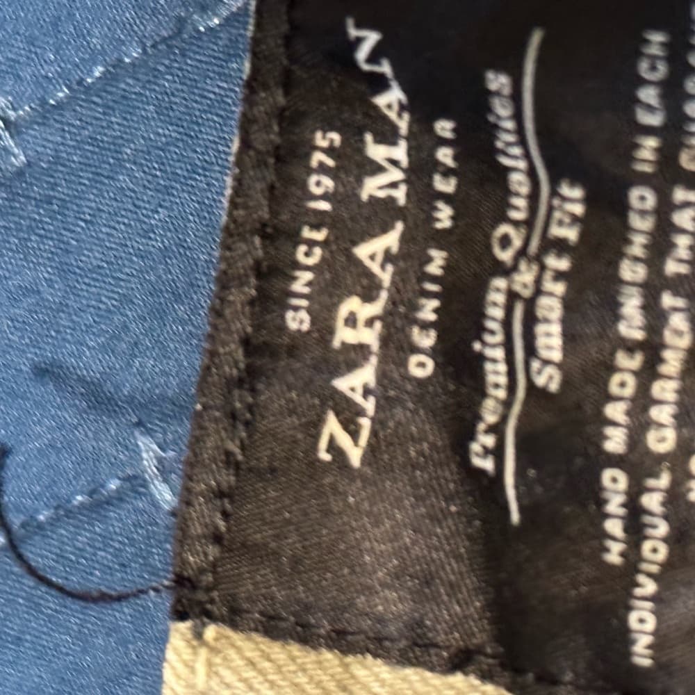 Zara Man Olive Green Jeans‎ - Thumbnail 3