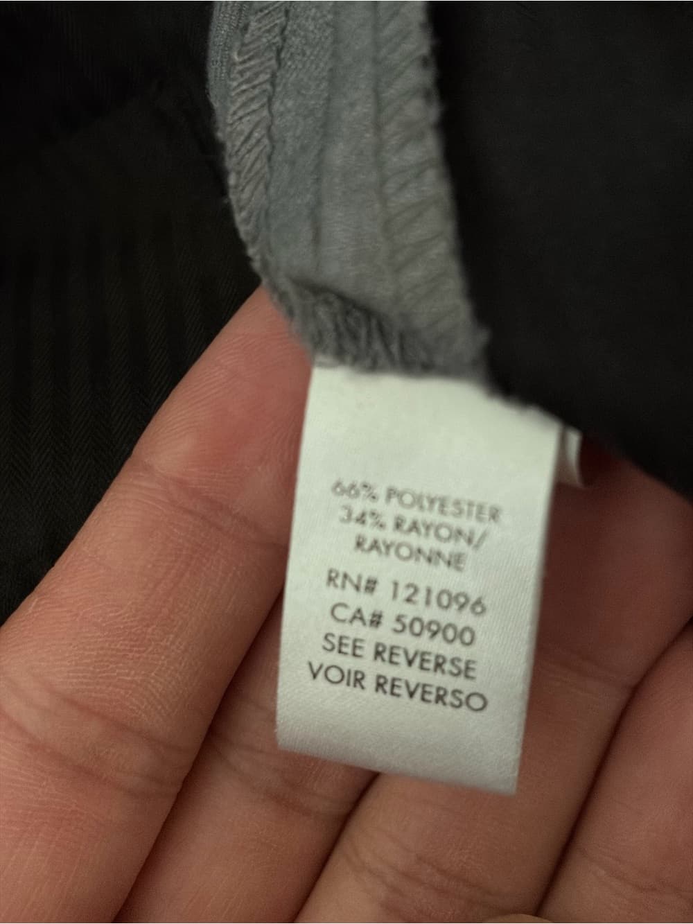 Calvin Klein Light Gray Men's Dress Trousers - Thumbnail 6