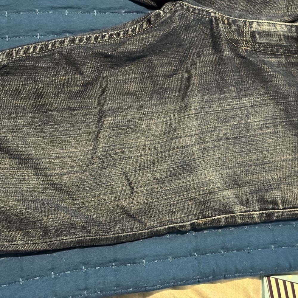 Levi's Black Jeans Distressed Vintage Look‎ - Thumbnail 2